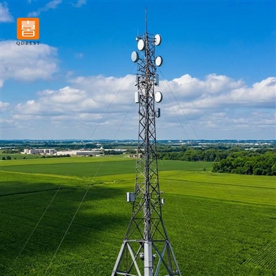 Isem{0}}toetav telekommunikatsioonitoruga terastraadist võretorn